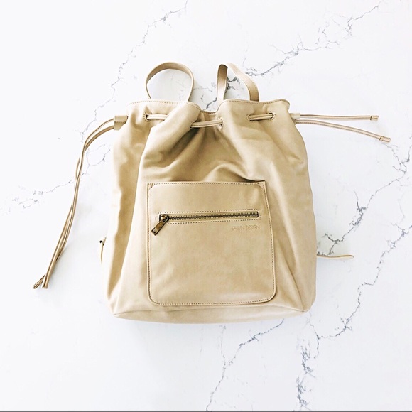 fawn design drawstring bag